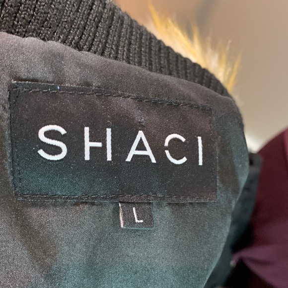 Shaci faux fur oversized bomber style jacket - Picture 8 of 15